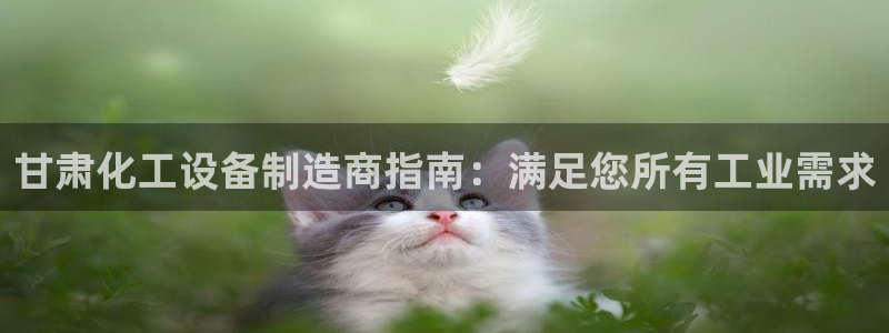 天辰测绘有限公司：甘肃化工设备制造商指南：满足您所